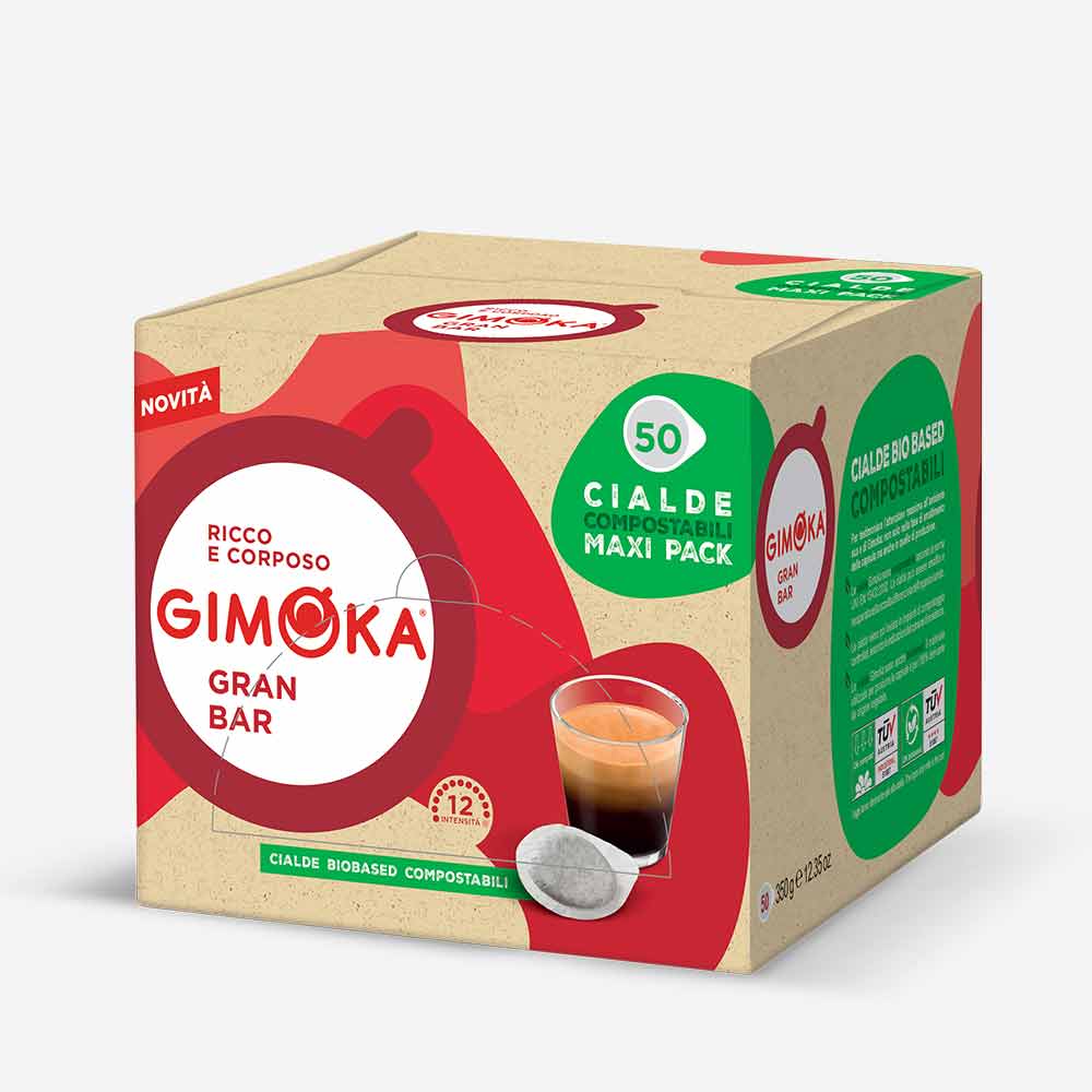 Gran Bar - Gimoka Capsule compatibili con Cialde Ese 44mm di Caffè