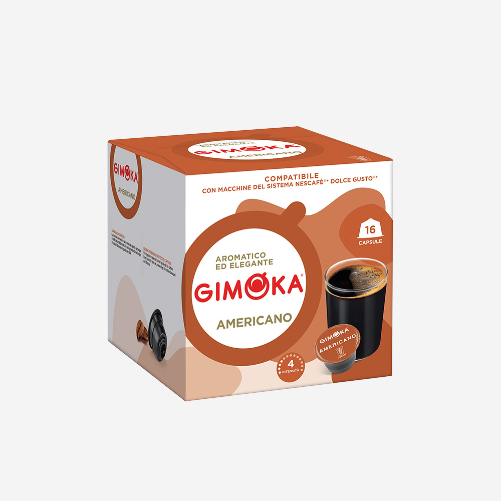 Americano - Gimoka Capsule Compatibili Nescafè® Dolce Gusto® di Caffè