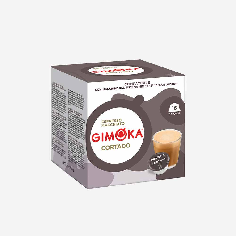 Gimoka Cortado in capsule compatibili Nescafè® Dolce Gusto®