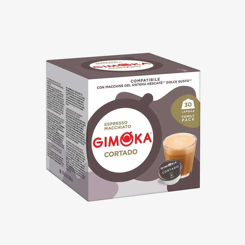 Gimoka Cortado in capsule compatibili Nescafè® Dolce Gusto®