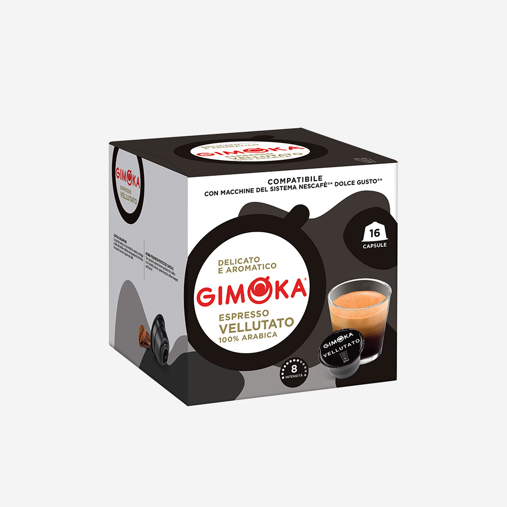 Vellutato - Gimoka Capsule Compatibili Nescafè® Dolce Gusto® di Caffè