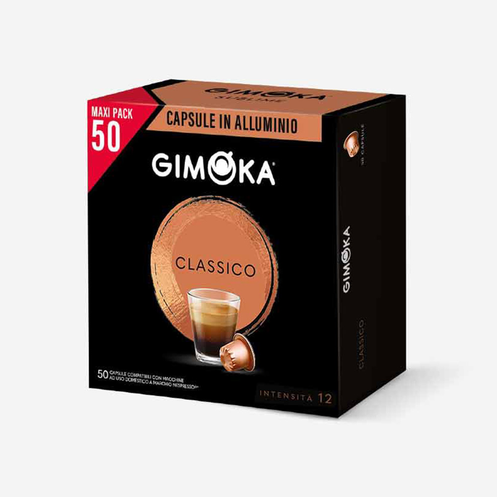 Cialde in alluminio Gimoka Espresso Arabica per Nespresso Professional