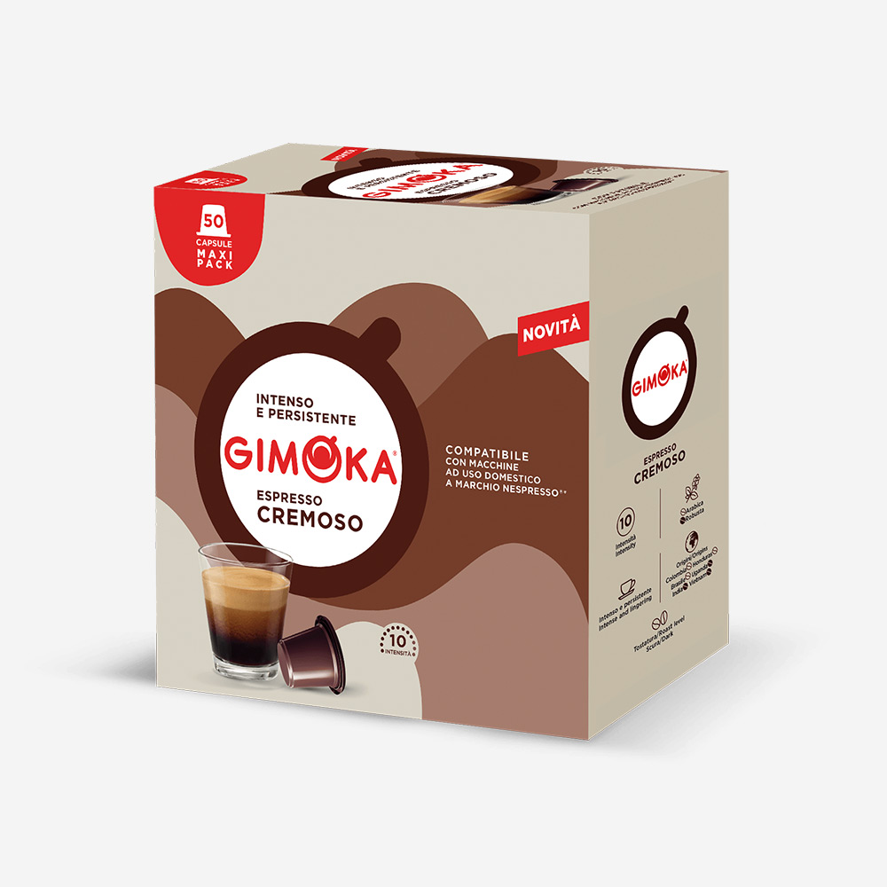 Cremoso - Gimoka Capsule compatibili con sistema Nespresso®* di Caffè