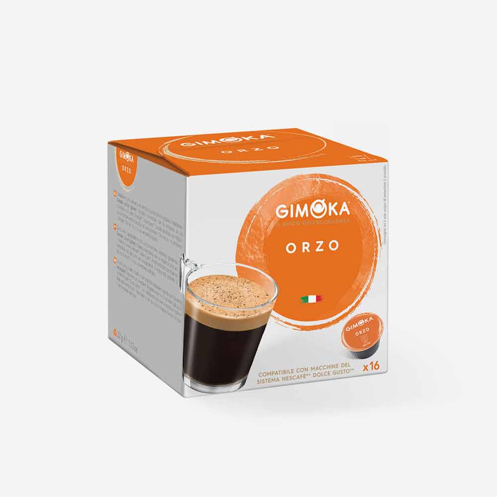 Orzo - Gimoka Capsule Compatibili Nescafè® Dolce Gusto® di Bevande Solubili