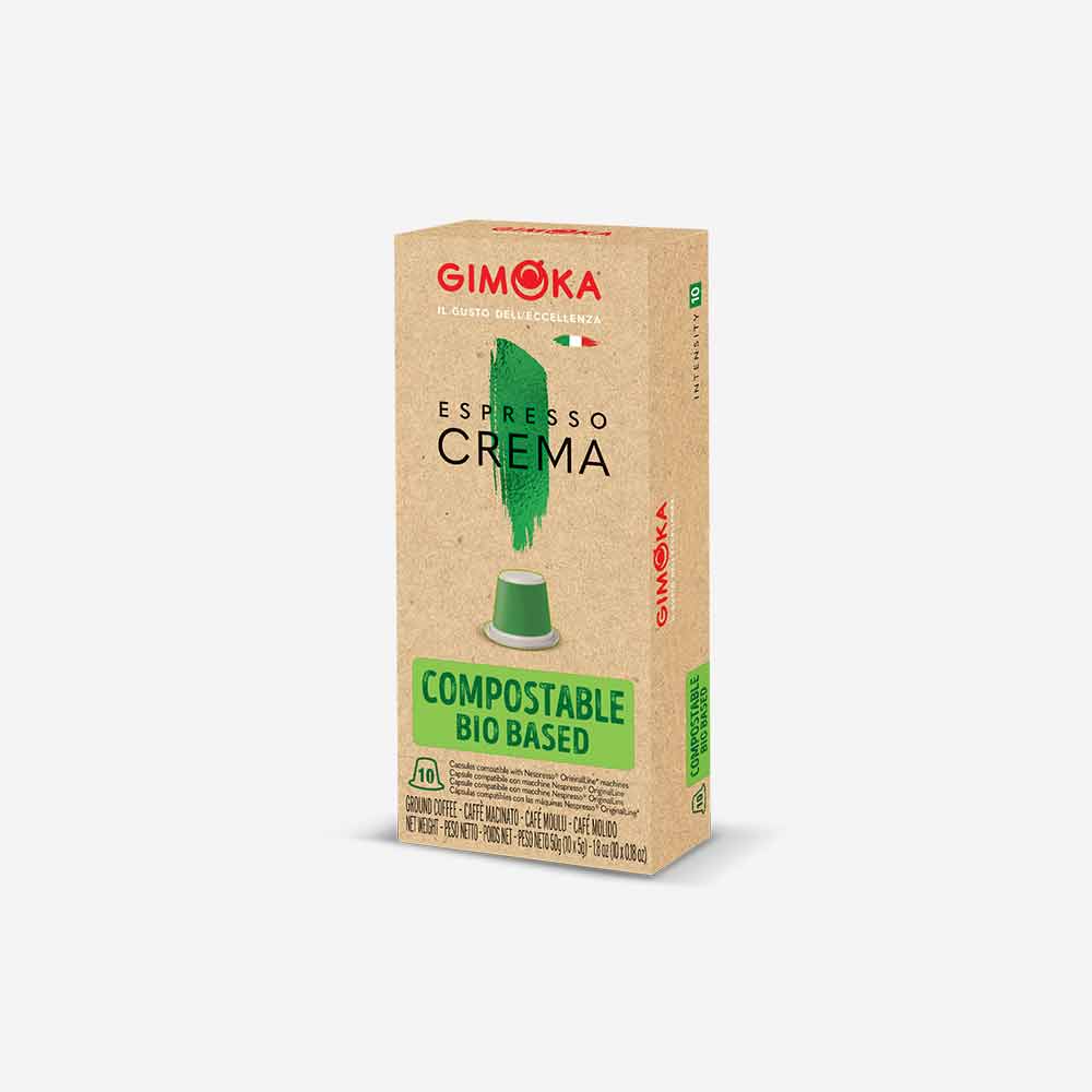 Caffè Gimoka miscela Cremoso in capsule compostabili compatibili Nespresso