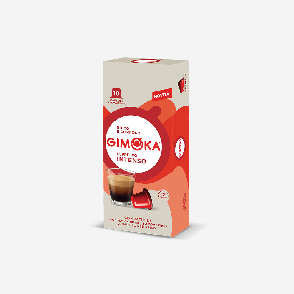 Miscela Intenso capsule compatibili Nespresso® - Gimoka