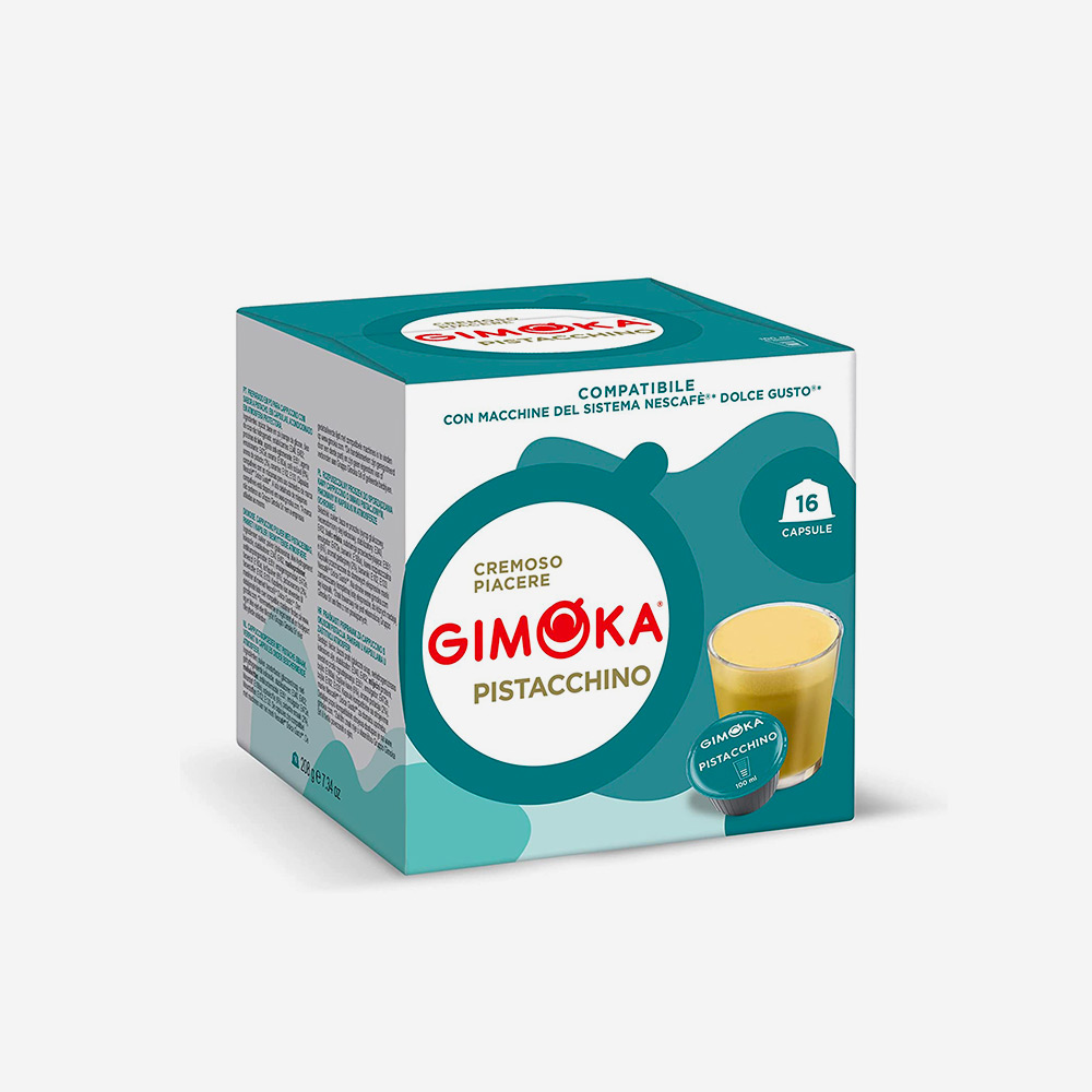 Pistacchino Gimoka capsule compatibili con sistema NESCAFÉ® Dolce Gusto®*