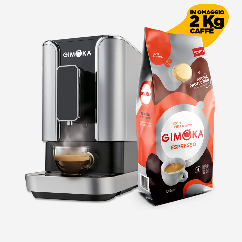 Macchina caffè superautomatica a grani Gimoka