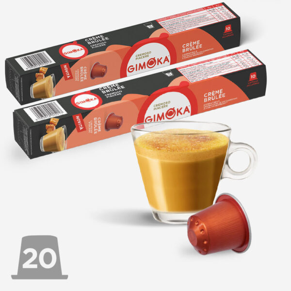 crem brule gimoka compatibili nespresso