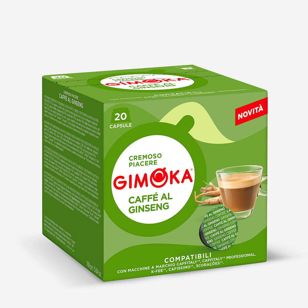 Gimoka ginseng compatibile Caffitaly