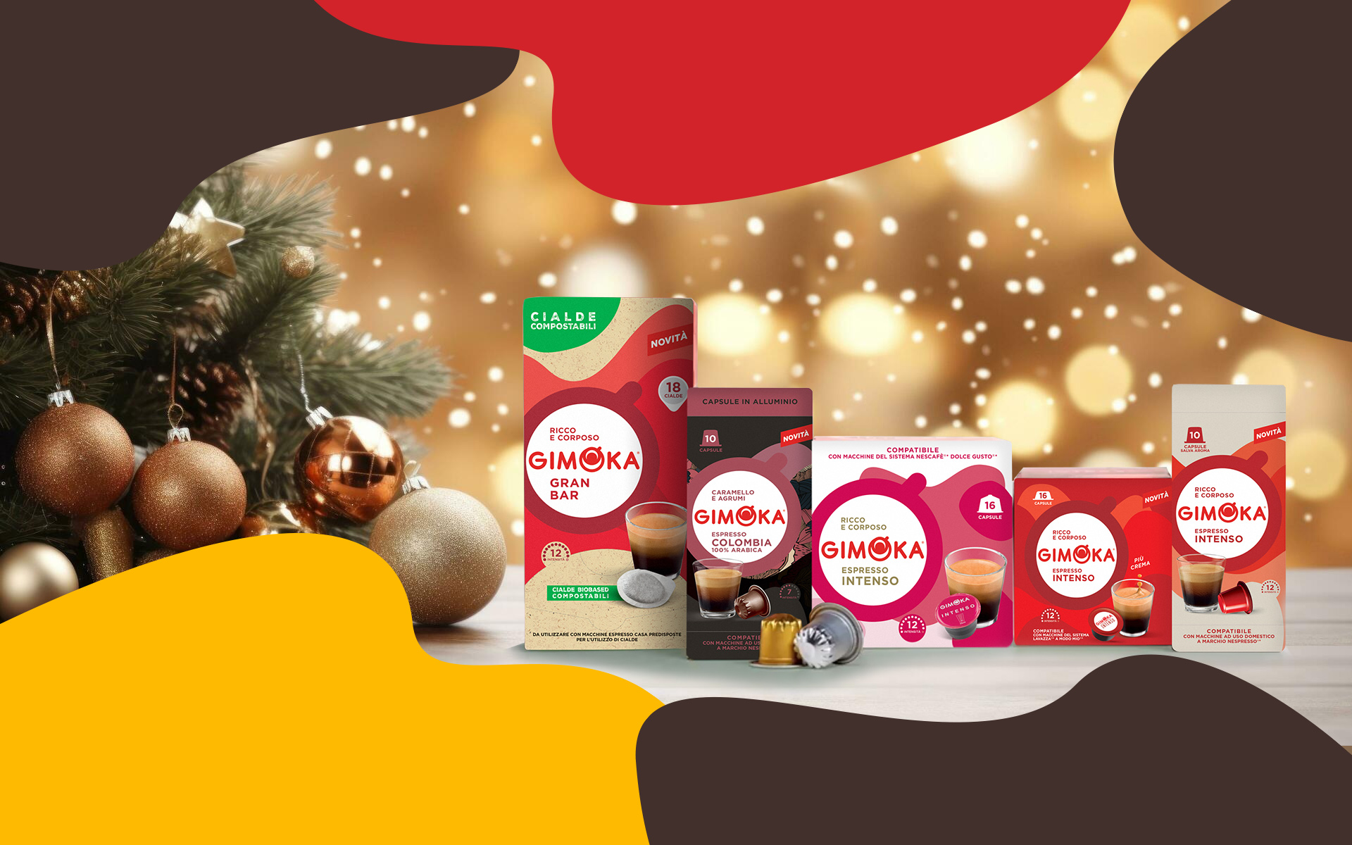 Gamma Caffè Gimoka in capsule e cialde
