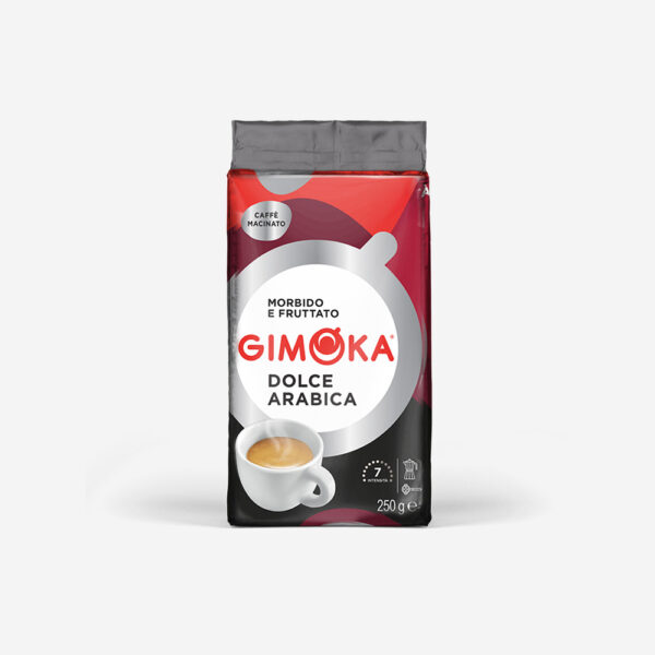 Miscela Dolce Arabica in caffè macinato Gimoka